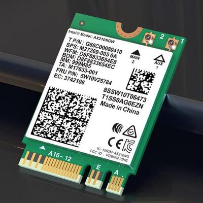 intel AX210/AX200 WIFI6 千兆台式机无线网卡 蓝牙接收器