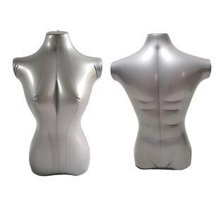 充气半身模特人台男女服模特展示拍照道具立体人体制衣裁剪模型