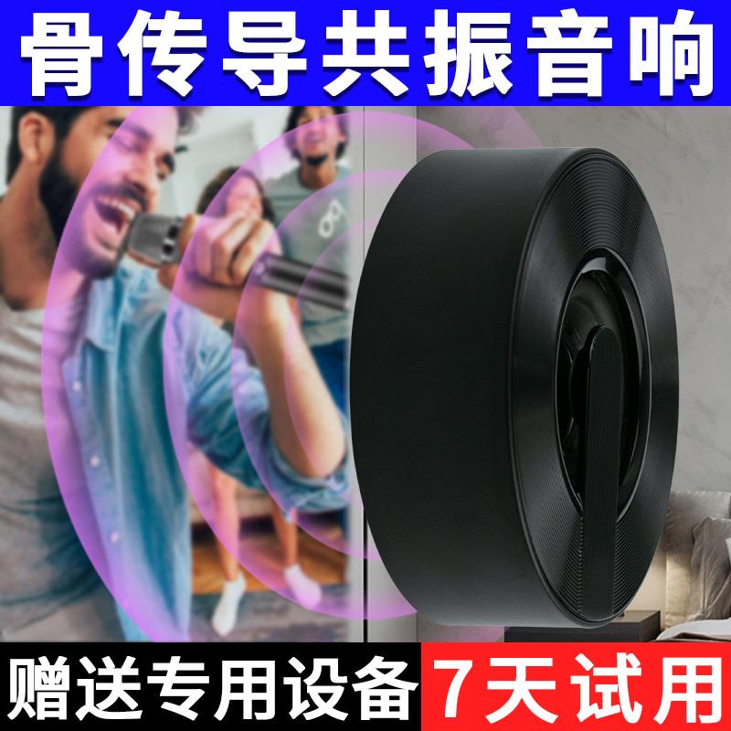 共振骨传导蓝牙音响重低音无线小型车载大功率低音炮卧室户外音箱