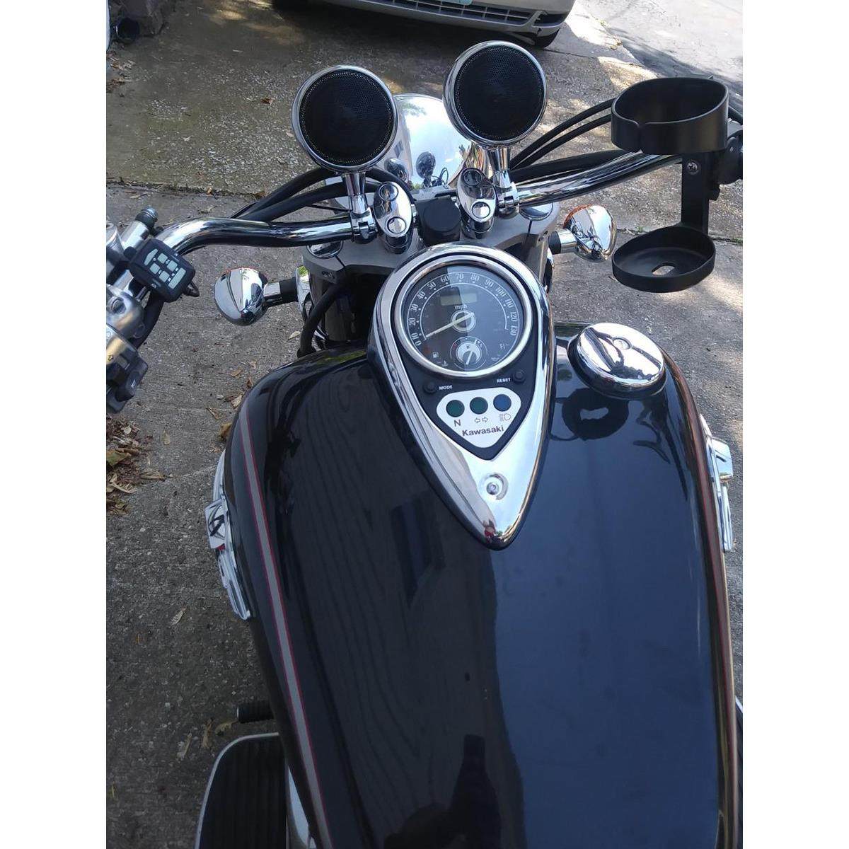 300W双喇叭大功率摩托车电动车防水音响支持USB蓝牙AUX播放重低音