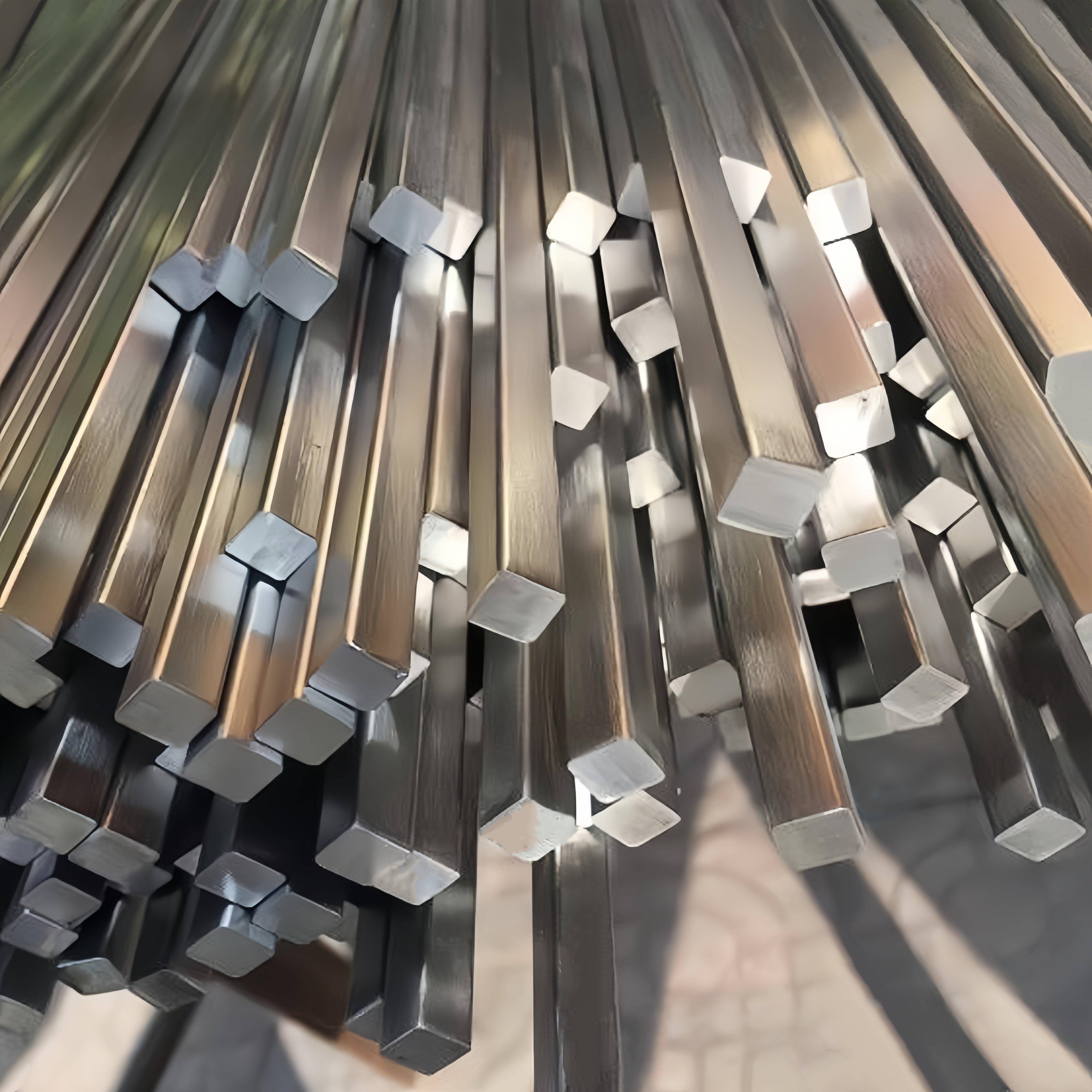 201不锈钢方钢 拉丝方棒 亚光方条 实心直扁钢板条 冷拉钢条R定制