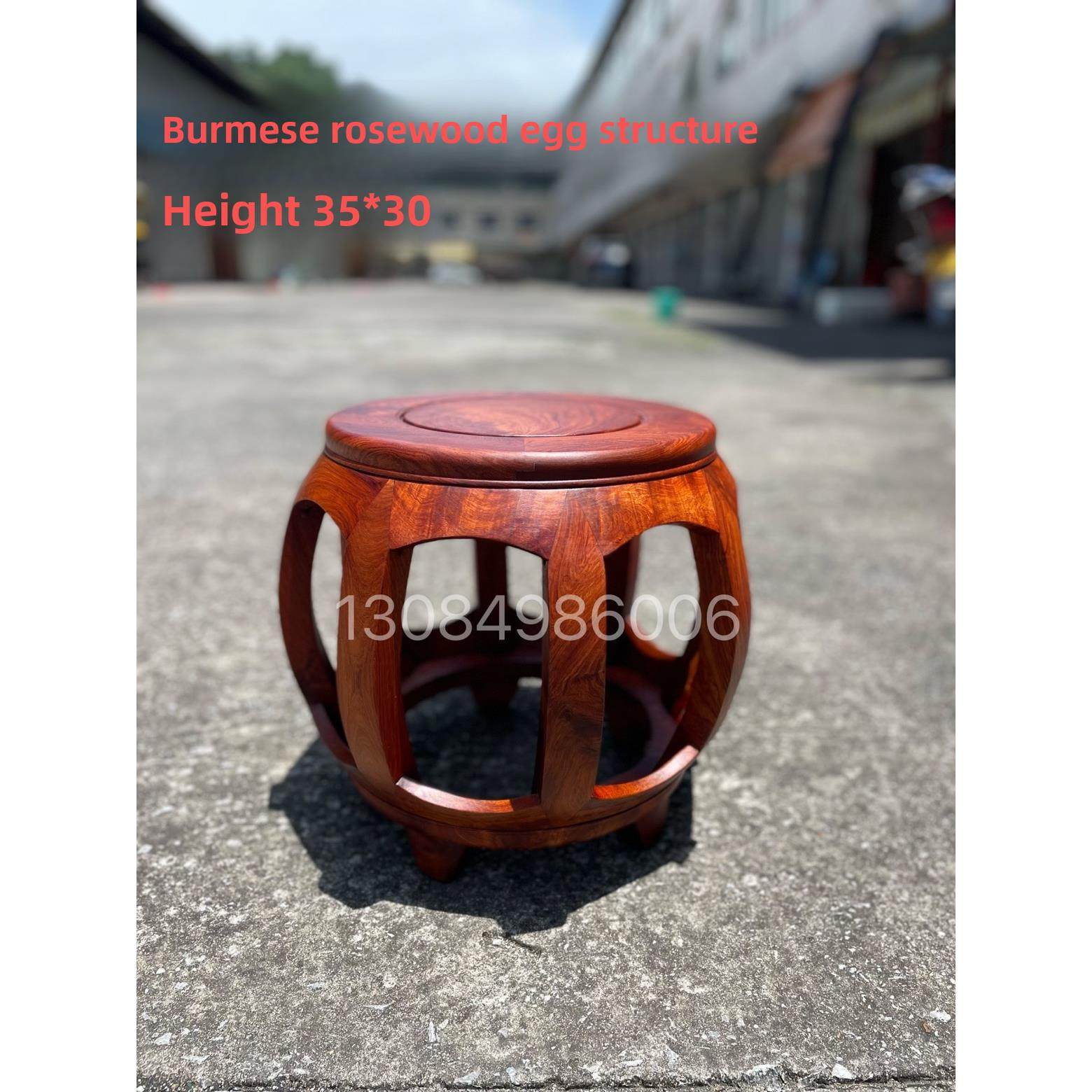 红木家具鼓凳缅甸红木凳猎鹰结构大水果红木换鞋凳咖啡桌凳,住宅家具,鼓墩/绣墩,淘宝优惠券,粉丝福利购,淘宝优惠卷