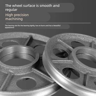 电动葫芦吊钩滑轮起重机1/2/3/5/10t吨槽轮片行车内轮龙门吊配件