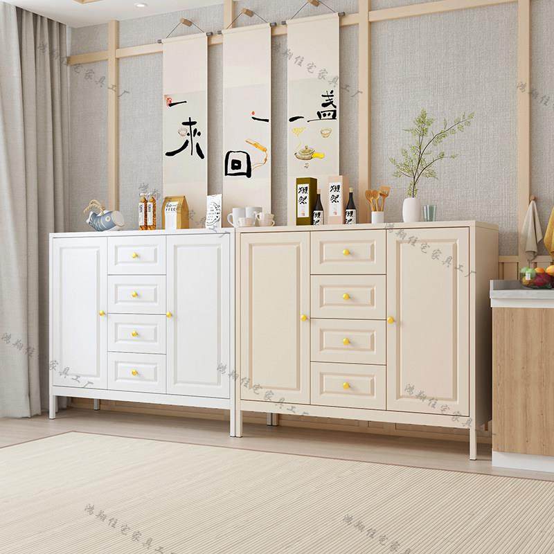 爆款法式奶油风铁艺收纳餐柜家用置物柜酒柜客厅茶水厨房收纳柜,住宅家具,餐边柜,淘宝优惠券,粉丝福利购,淘宝优惠卷