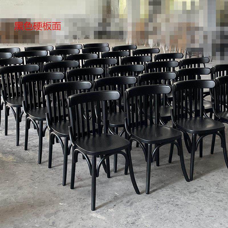 美式新款杭州市实木餐椅白色黑色奶茶店椅子曲咖啡厅木椅皮木座面,住宅家具,餐椅,淘宝优惠券,粉丝福利购,淘宝优惠卷