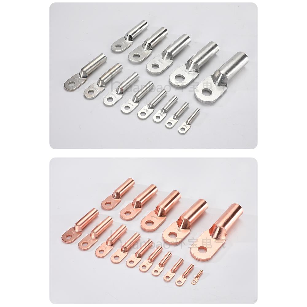 需定制DT铜鼻子接线鼻国标加厚紫铜镀锡接线端子堵油线耳16/2/35/