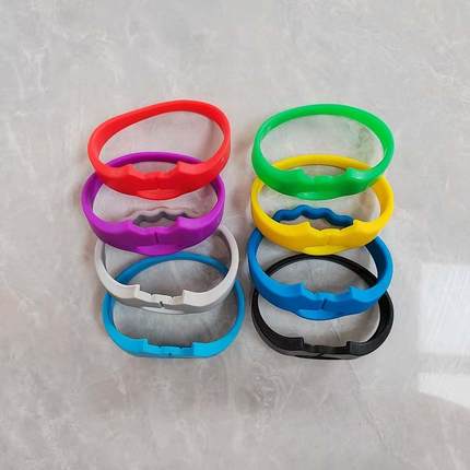 新款瑜伽馆高尔夫健身房桑拿矽胶手牌洗浴手牌VIP门禁读卡机牌