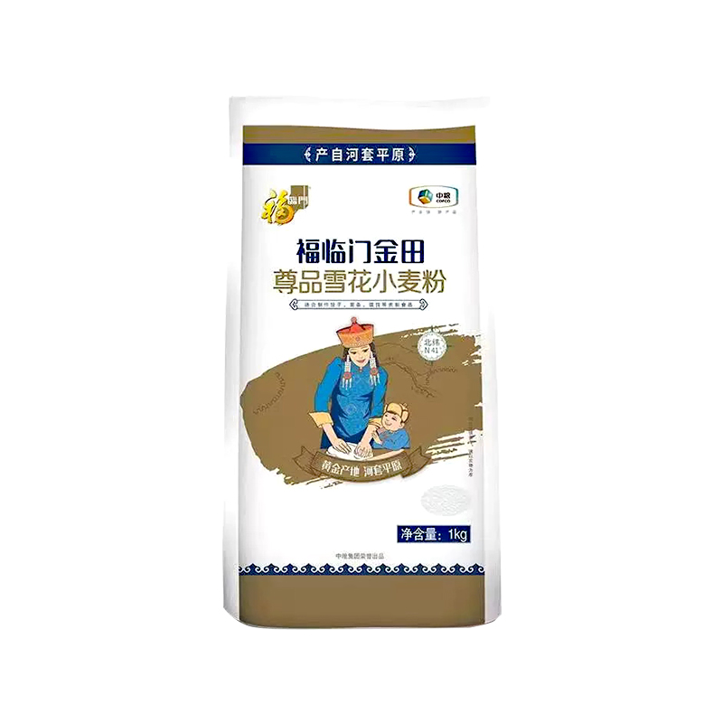 中粮福临门金田尊品雪花小麦粉1kg