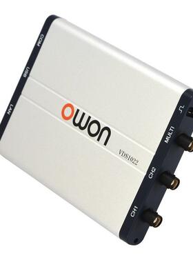 OWON虚拟PC数字示波器VDS1022双通道25M便捷