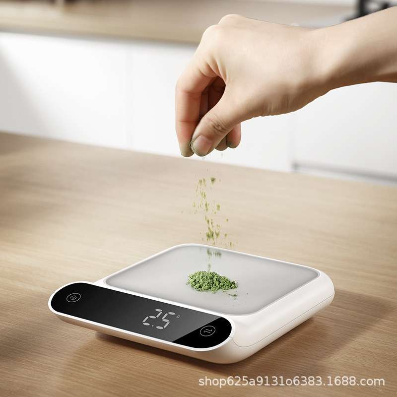 LISSA厨房电子秤小型家用烘焙专用食物秤克称高精度小称量器
