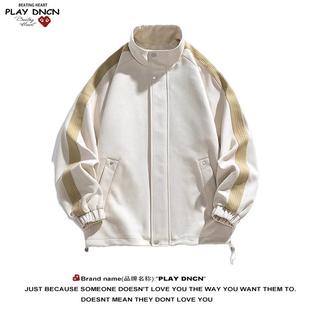 PLAY 潮牌宽松休闲棒球服夹克外套 DCDN新款 外套男秋冬季