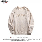 PLAY 复古潮牌重磅宽松休闲外套 美式 DCDN卫衣男2025春秋季 新款