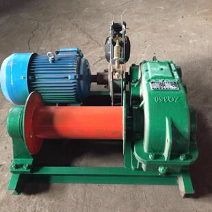 现货小型电动卷扬机 0.5t工程液压绞车 1吨电动提升机