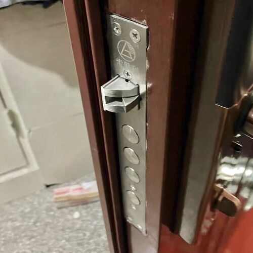 通用型锁芯密码锁智能锁指纹锁防卡锁体不锈钢专用防盗门家用门锁