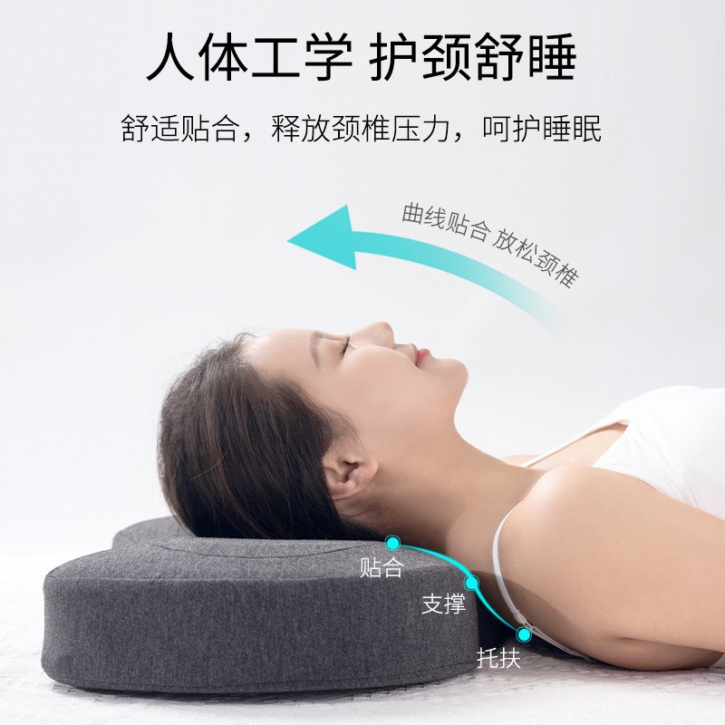 适合老人老年睡用卧床久躺枕头纳耳枕侧睡护耳朵漏大孔不压防睡觉