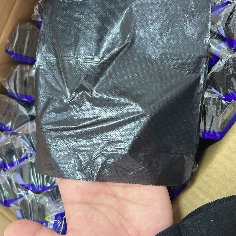 金博旺黑色点断式垃圾袋PE45x50 60x80 80x100cm结实耐用平口整箱
