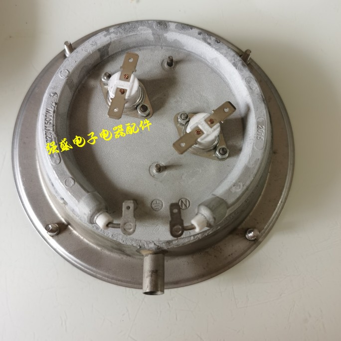集成灶蒸汽烤箱电蒸箱配件家用蒸汽烤箱发热盘1500w直径152mm单管