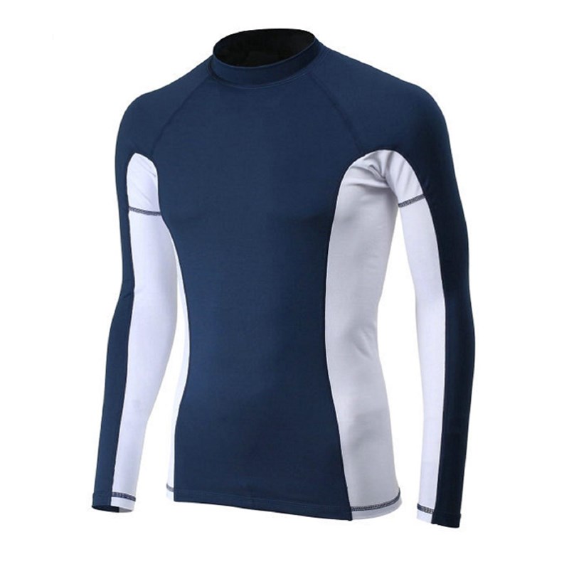 潜水衣男速干水母服冲浪浮潜长袖泳衣分体游泳裤防晒保暖健身上衣