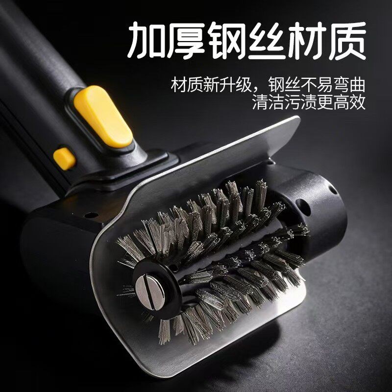 墓石碑清理工具电动烧烤炉网架专用铁刷高强度钢丝刷子大全清洁刷