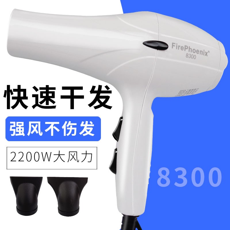 火之凤吹风机理发店专业发廊大功率家庭用静音强风速干风筒8300