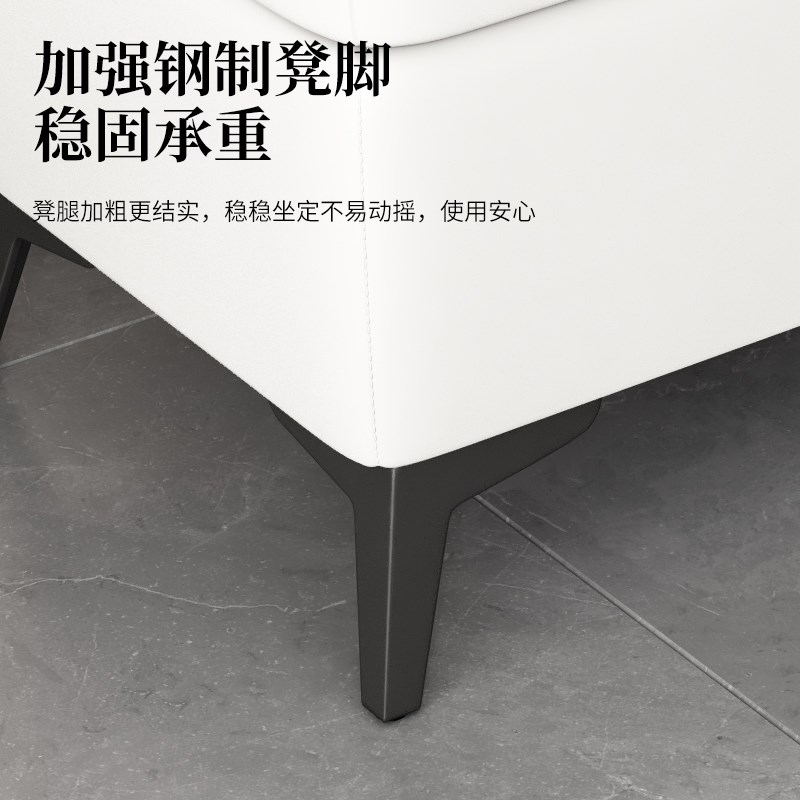 服装店试衣间换鞋凳鞋柜可坐收纳箱沙发凳子长方形家用床尾储物凳