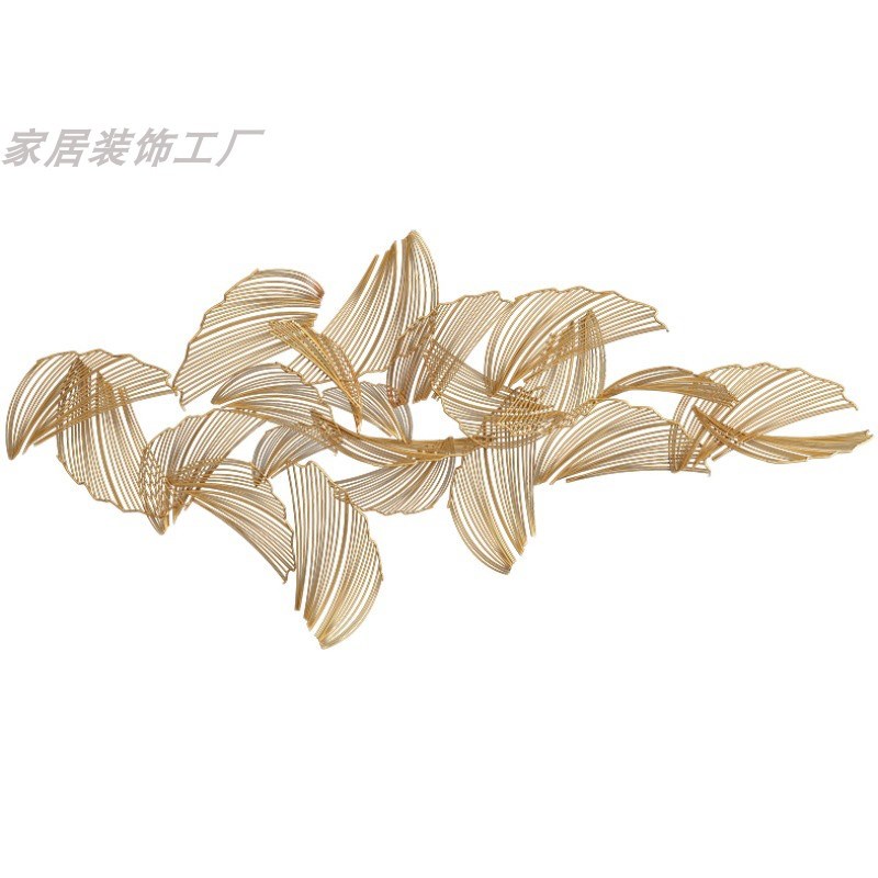 客厅沙发背景墙壁饰轻奢现代挂件卧室样板房墙面挂饰金属壁挂墙饰