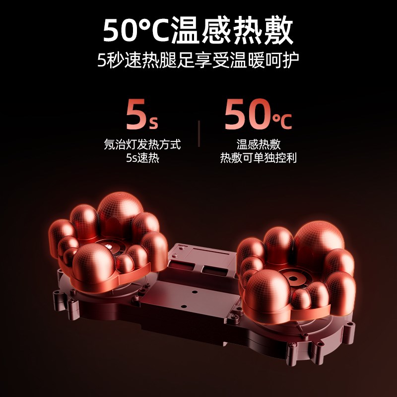 佳仁小腿部按摩器全自动揉捏按足底按摩器足疗机美腿肌肉按摩仪