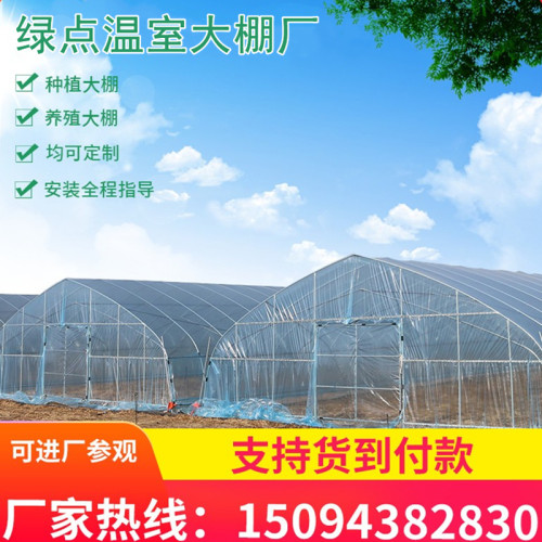 全套大棚钢管骨架种植瓜果蔬菜养殖水产鸡鸭鹅牛羊椭圆管连栋大棚