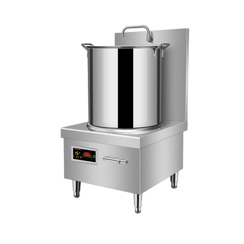 商用电磁炉8000W厨房平面6000W熬汤炉大功率15KW饭店卤肉低汤炉