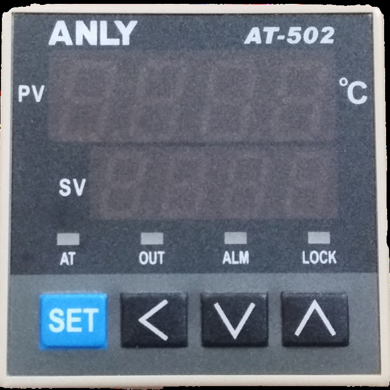 原装正品ANLY安良AT-502微电脑温度控制器 温控器 温控仪