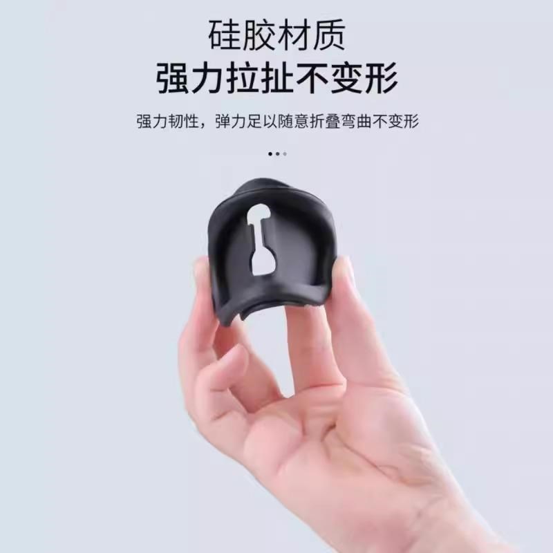 汽车门锁扣保护垫车门减震硅胶缓冲垫片关门防撞贴静音门锁防护套