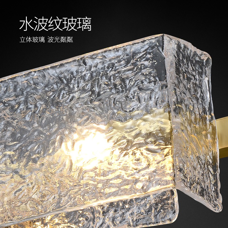 【水波纹】饭厅吊灯 轻奢后现代餐桌吧台创意设计师吊灯