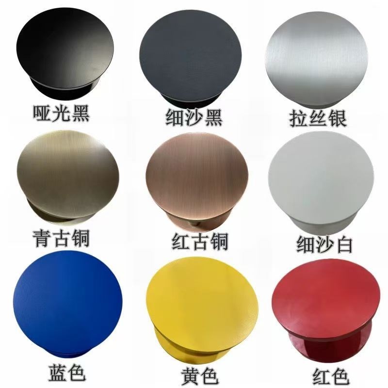 极简约现代整圆形玻璃门把手服装店铺门面对开拉手包厢实木门扶手