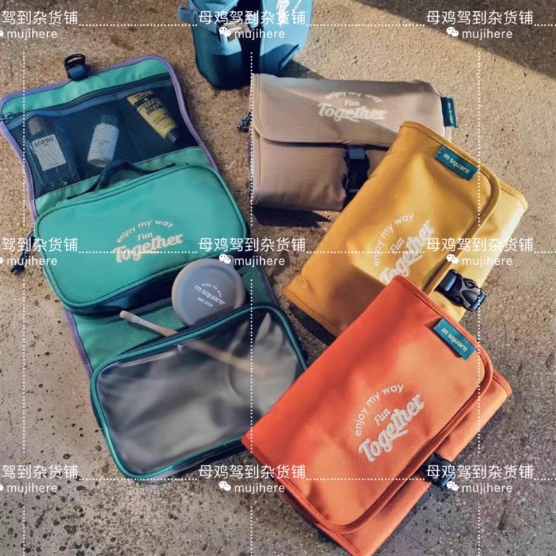 母鸡驾到口碑产品//新升级旅行干湿分离化妆收纳便携多功能洗漱包