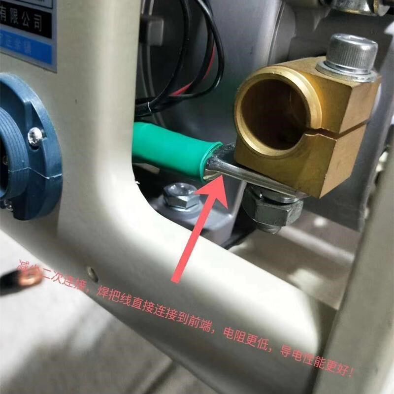 二保电焊机350A500A送丝机主电缆一体组合线紫铜六七芯控制焊把线