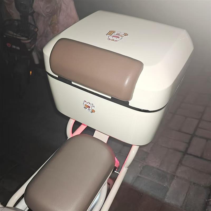 小牛电动车U1E/U后备箱尾箱储物箱棕色软靠背里面底盖豪华内衬