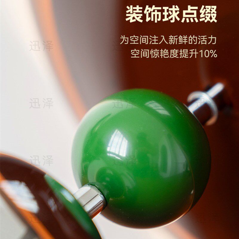 摩登风格卧室灯法式中古主卧灯复古包豪斯阳台书房灯南洋风吸顶灯