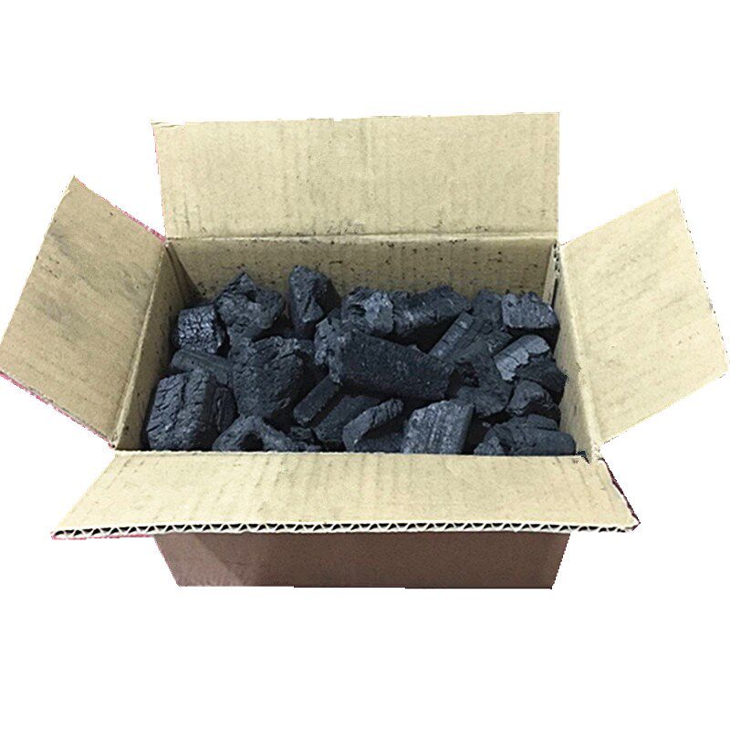 木炭碎碳烧烤碳无烟果木炭家用室内专用炭块环保高温机制竹炭商用