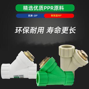 PPR过滤器接头20活 4分5 6分32 40 50 63水管管材2管件配件