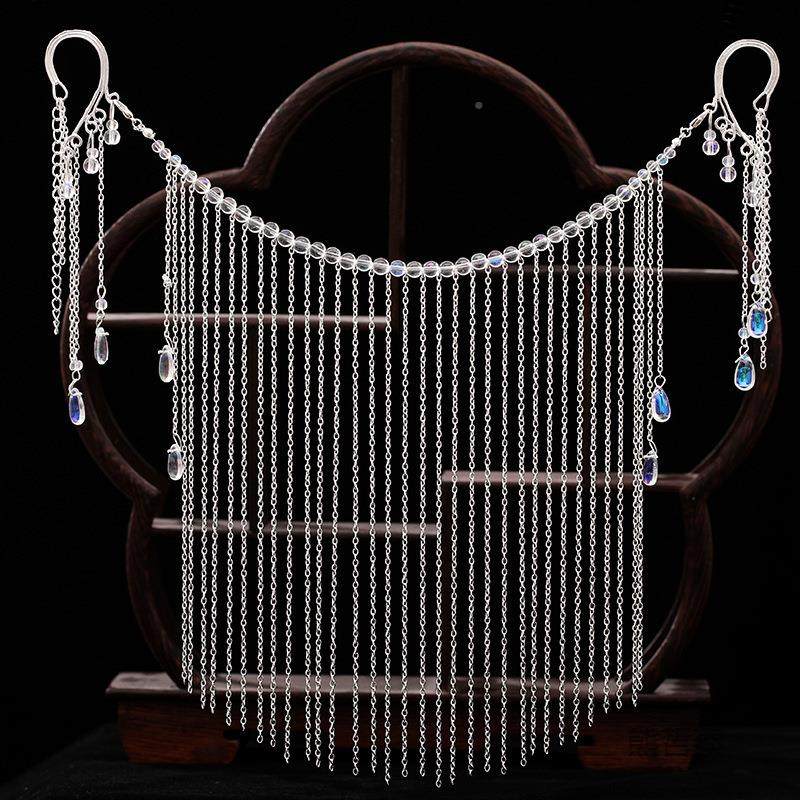 汉服古风面头帘挂耳长YNWExySp流面纱古装面配饰饰超仙气发饰苏纱,饰品/流行首饰/时尚饰品新,发饰,淘宝优惠券,粉丝福利购,淘宝优惠卷