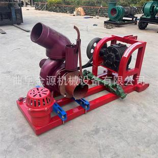 灌移动式 溉排涝高扬尘后水悬抽挂水泵 工业污处理TTE后悬挂抽水泵
