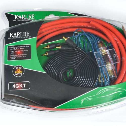 车载音响低音炮套线4GKT 8号套线功放喇叭音频信号线