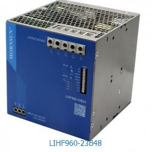 金升阳Mornsun 480W 导轨式AC/DC电源 48V/20A LIHF960-23B48