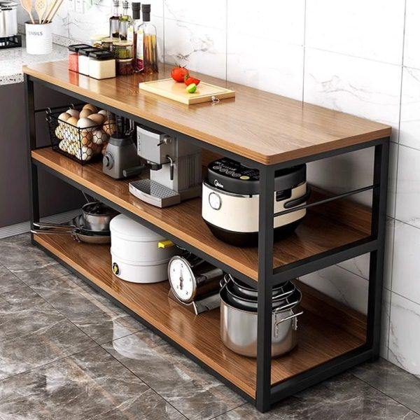 厨房置物架落地多层微波炉锅具收纳架家用多功能分层烤箱储物架子,厨房/烹饪用具,微波炉置物架,淘宝优惠券,粉丝福利购,淘宝优惠卷