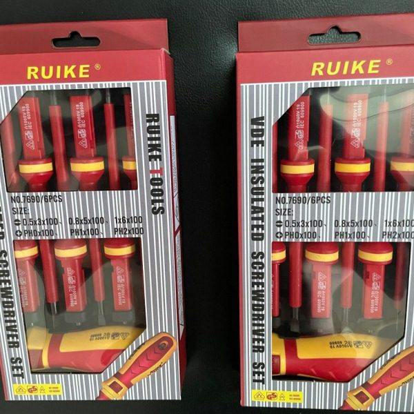 电工工具起子套装6PCS电工螺丝批彩盒套装500-1000V拆卸绝缘,五金/工具,组合套装,淘宝优惠券,粉丝福利购,淘宝优惠卷