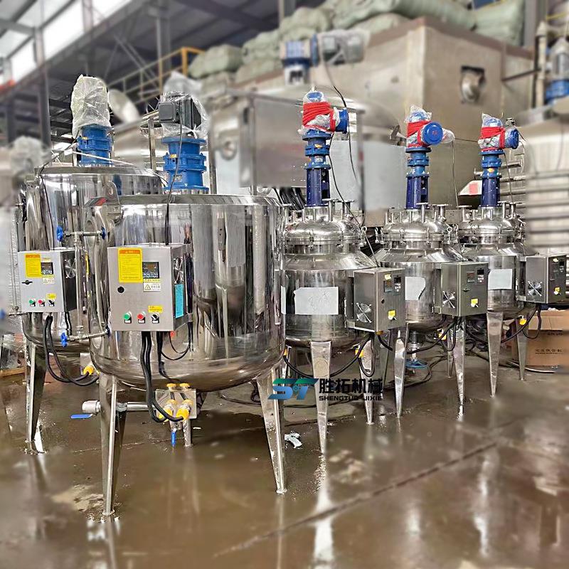 工业胶水电加热搅罐树化ST220211脂不锈钢反应拌釜日均乳化罐液体