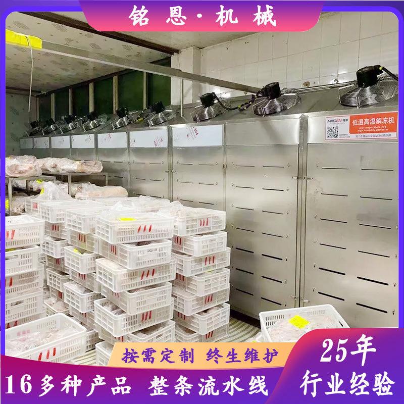小型冻肉设解冻柜 冻肉解还原缓化氧备 机械低温高MEJD-200湿冻防