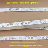 LED 3030 24V漫反射透镜软膜天花吊顶拉布卡布卷帘灯条灯箱背光源