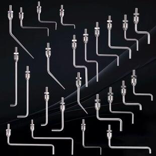 M2.5通用测针仪测针千分尺测头高度计测头异形针l形z形测针