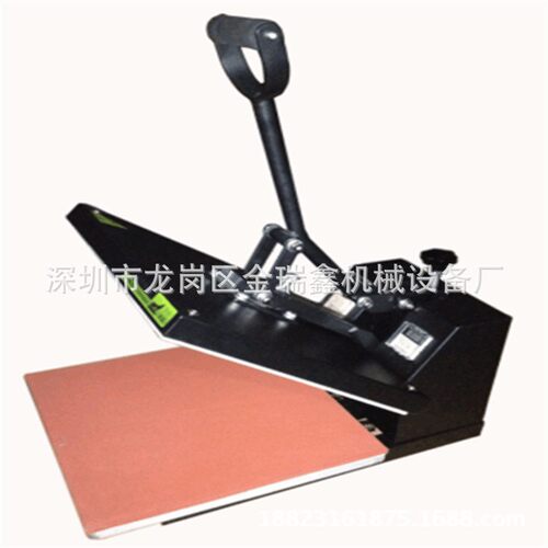 厂家直销38X38高品质手动高压烫画机 热转印设备烫钻机 烫印机